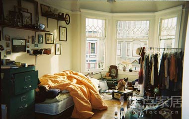 21㎡超小戶型竟搞出5個房間!他的設計太大膽