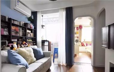 65平的小房子裝滿了青春年華 實創裝飾婚房裝修