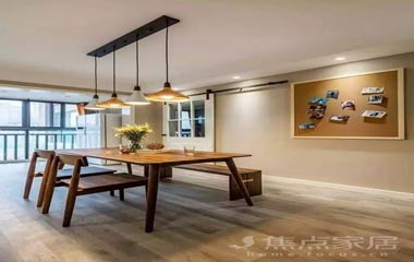 90㎡現代簡約風，放大空間用1招！