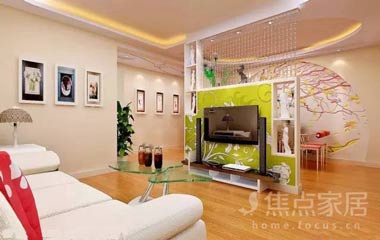 超美的客廳隔斷墻，劃分出屬于你的空間