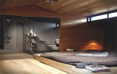 臥室榻榻米裝修簡(jiǎn)易便捷節(jié)省空間，感覺溫暖無比！