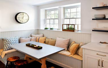 小戶(hù)型餐廳如何裝修改造卡座