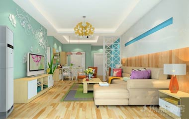 田園風格客廳裝修的材料，風格及發展趨勢