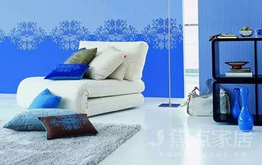 繽紛色彩墻面 裝點家居新風尚