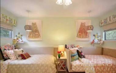 兒童房這樣裝修就對了，簡歐甜美風格很符合孩子們氣質！