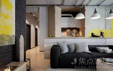 40款工業風客廳設計