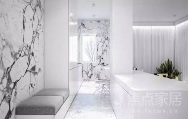 純白極簡風格軟裝設計