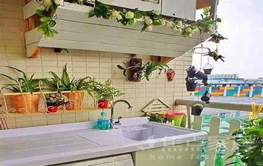 狹窄型陽臺逆天改造術(shù)！這種強悍簡直難以置信