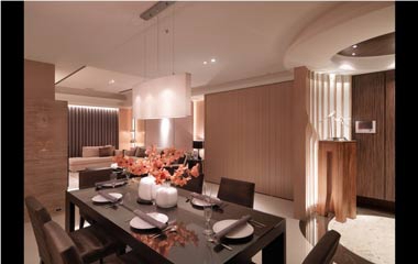 中和漢皇馥麗陳公館 簡約現代的交錯設計