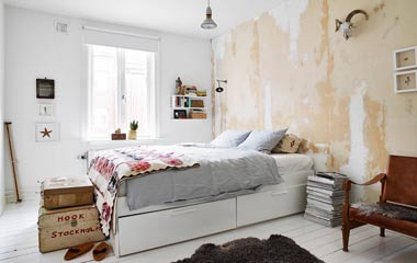 中國設計師少見的50平方米頹廢風公寓設計