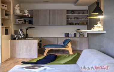 臺北60平老宅變身工業(yè)潮居