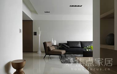 寬敞舒適現代簡約風格公寓設計