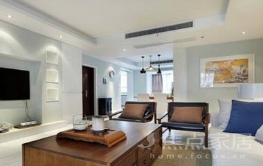 簡約中帶著復古元素的家居布局設計