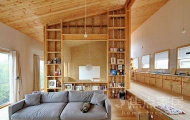 回歸自然北京Whouse住宅原木鄉村氣息