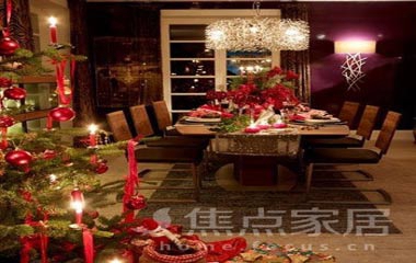 圣誕餐廳巧