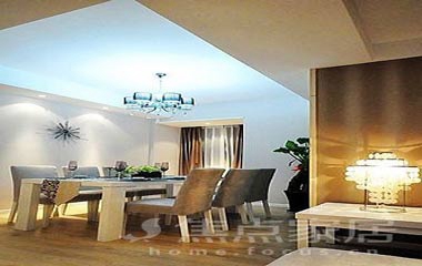 小夫妻裝修135平簡約3居