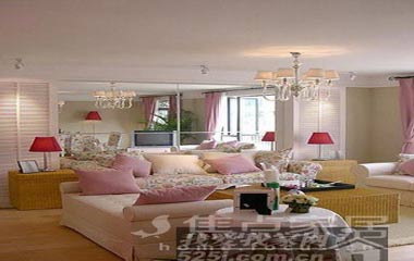 單身女孩公主夢 80平粉色之家