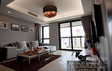 經典黑白配 小夫妻16萬裝簡約小二居