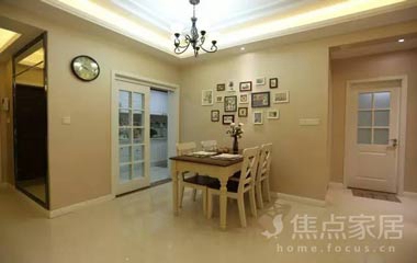 室內裝修|70㎡簡歐風二居室，看看小戶型，如何裝出大空間的感覺！