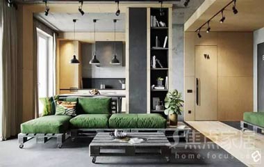 工業風客廳設計