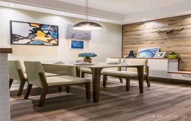 70㎡北混搭風，竟把陽臺裝成小書房！