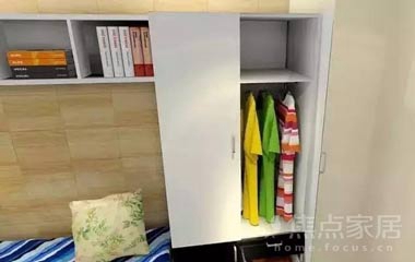 小臥室衣柜解決方案，上班族