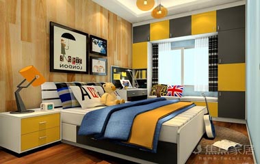 美式兒童房設計讓你暖暖