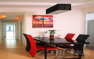 紅白簡約派 100平時尚婚房