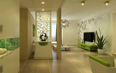 進(jìn)門玄關(guān)隔斷效果圖推薦，夠巧妙