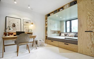 特小書房裝修效果圖 巧妙的裝修