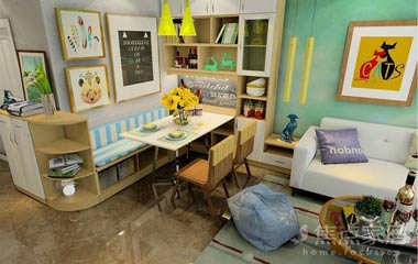 現(xiàn)代簡約裝飾柜體會簡約