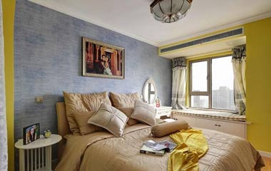 135㎡清新地中海公寓