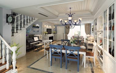 別墅客廳裝修設計客廳該怎樣裝飾呢