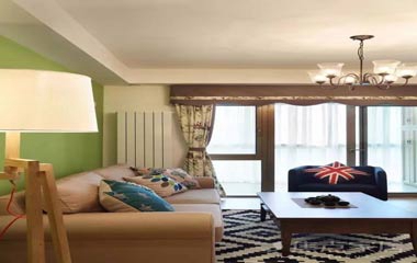 136㎡簡約風，活力與優雅