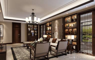 沉穩大器東方風情