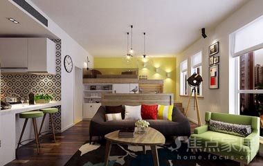 沒見過這么美的小戶型!38平陽光漫溢