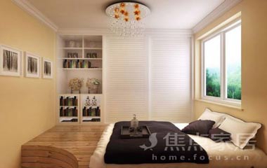 閣樓設(shè)計(jì)效果圖中的榻榻米房屋