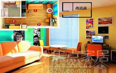 6種小戶型改造方案 小空間