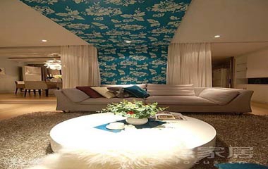 打造120平酒店式公寓 藍+白經(jīng)典之作