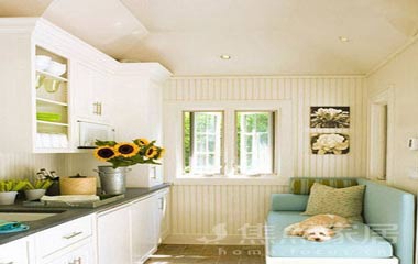 這么美的廚房 還不能激起你的烹飪欲望嗎