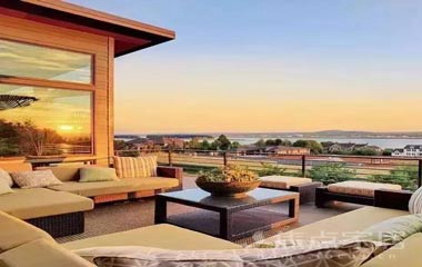 露臺裝修風格，偷得半日閑