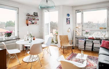 家裝現代簡約風單身公寓（組圖）