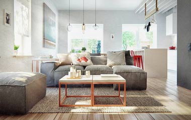 現代混搭風兩居室公寓 拋棄風格的束縛