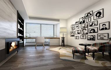 裝140M4室2廳現代簡約風格大平層