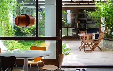 自然風長形公寓 小空間大利用