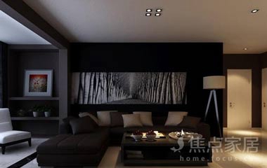 小三居室精裝個性設計案例