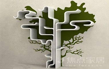 書房的設計中 書架是一個重要組成部分