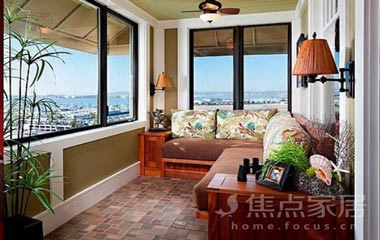 小戶型陽臺新功能 別樣設計打造實用空間