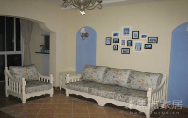 地中海風格設計 在家中體驗海天連成一片