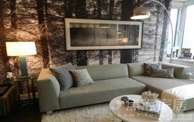 繁忙的公務 紐約65平單身休閑公寓